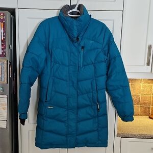 Columbia Blue Quilted Jacket